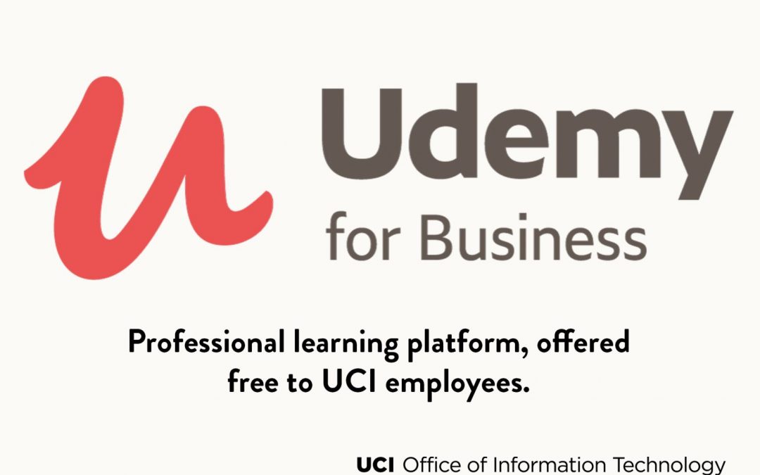 Free Access to Udemy’s Professional Learning Platform