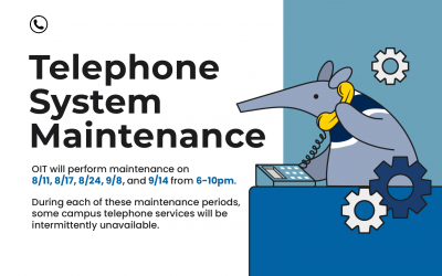 Planned Telephone System Outages in August & September