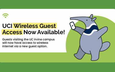 UCI Wireless Guest Access Now Available